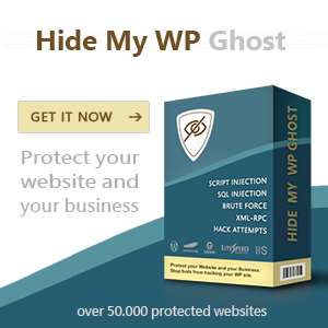 Protect your WordPress site with Hide My WP Ghost