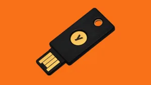The YubiKey is a hardware authentication device manufactured by Yubico to protect access to computers, networks, and online services that supports one-time passwords, public-key cryptography, and authentication, and the Universal 2nd Factor and FIDO2 protocols developed by the FIDO Alliance. 